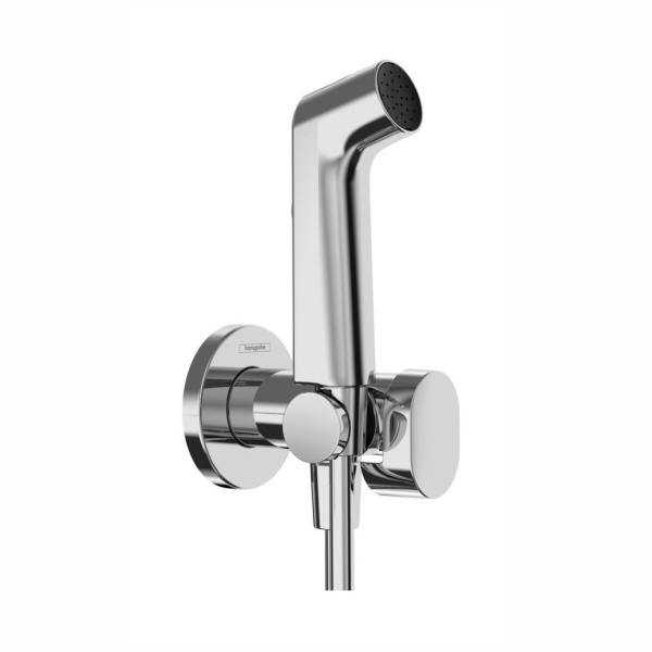Гигиенический душ Hansgrohe Bidette S, EcoSmart, держатель и шланг 125 см, хром, 29232000 Гигиенический душ Hansgrohe Bidette S, EcoSmart, держатель и шланг 125 см, хром, 29232000