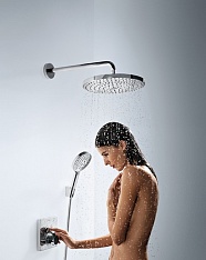 Тропический душ со стены Hansgrohe Raindance Select S300 2jet, 27378000