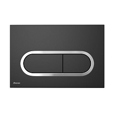 Кнопка инсталяционная Ravak Chrome, черный, X01797