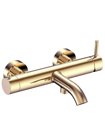 Смеситель для ванны AQUAme Siena, золото полированное, AQM6212GG
