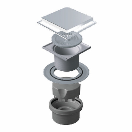 Точечный трап 2в1 Pestan Confluo Standard Vertical Plate 15x15, 13704227