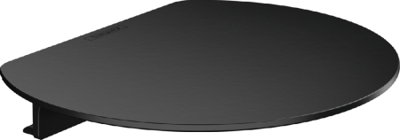 Полка Hansgrohe WallStoris, черный матовый, 27915670