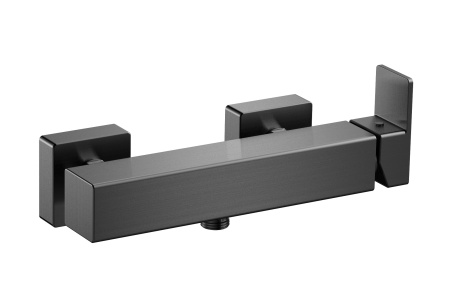 Смеситель для душа AQUAme Savona, оружейная сталь, AQM6813GM