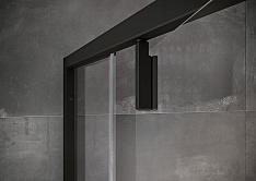 Душевые двери Ravak NDOP2-100, черный + transparent, 03OA0300Z1
