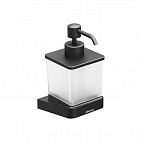 Дозатор для жидкого мыла Ravak 10° TD 231.20, стекло, черный, X07P559