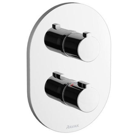 Смеситель встраиваемый Ravak Chrome CR 064,00, термостат, без переключателя, X070095