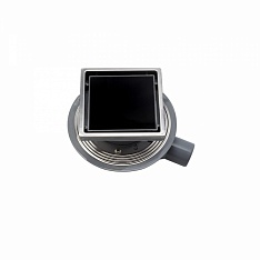 Точечный трап Pestan Confluo Standard Black Glass 1, 13000089